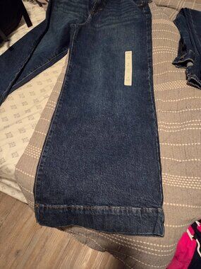 A.N.A size 14 high rise wide leg jeans